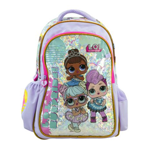 کوله پشتی 40 سانتی LOL Surprise رعد و برق مدل Rainbow Max - Backpack - LOL Surprise _کوله پشتی